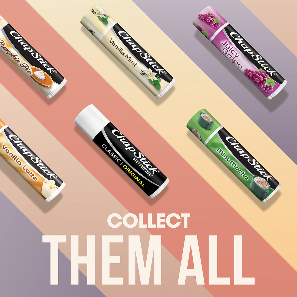 ChapStick Classic Original Lip Balm Tubes – 12 Pack (0.15 oz) | Lip Care