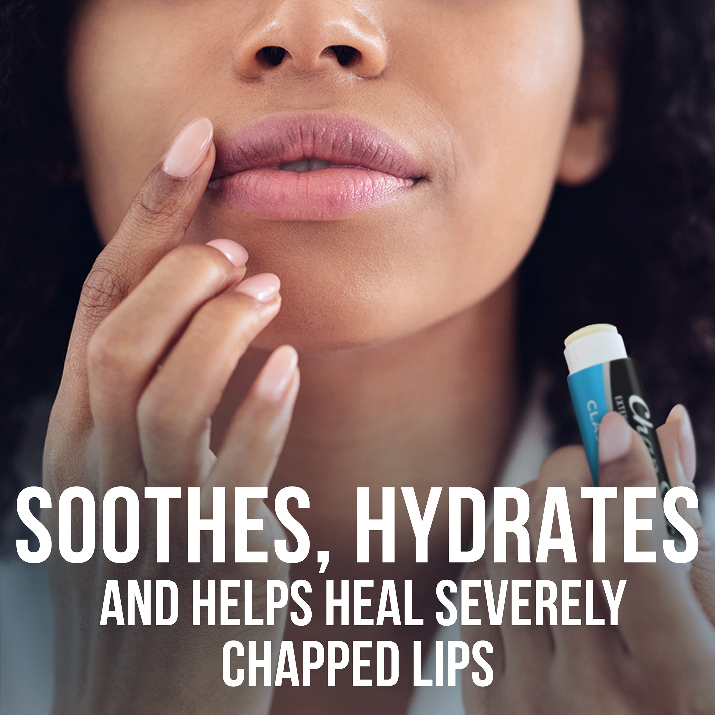 ChapStick Classic Medicated Lip Balm – Skin Protectant, 12 Count, 0.15 oz (Spearmint)