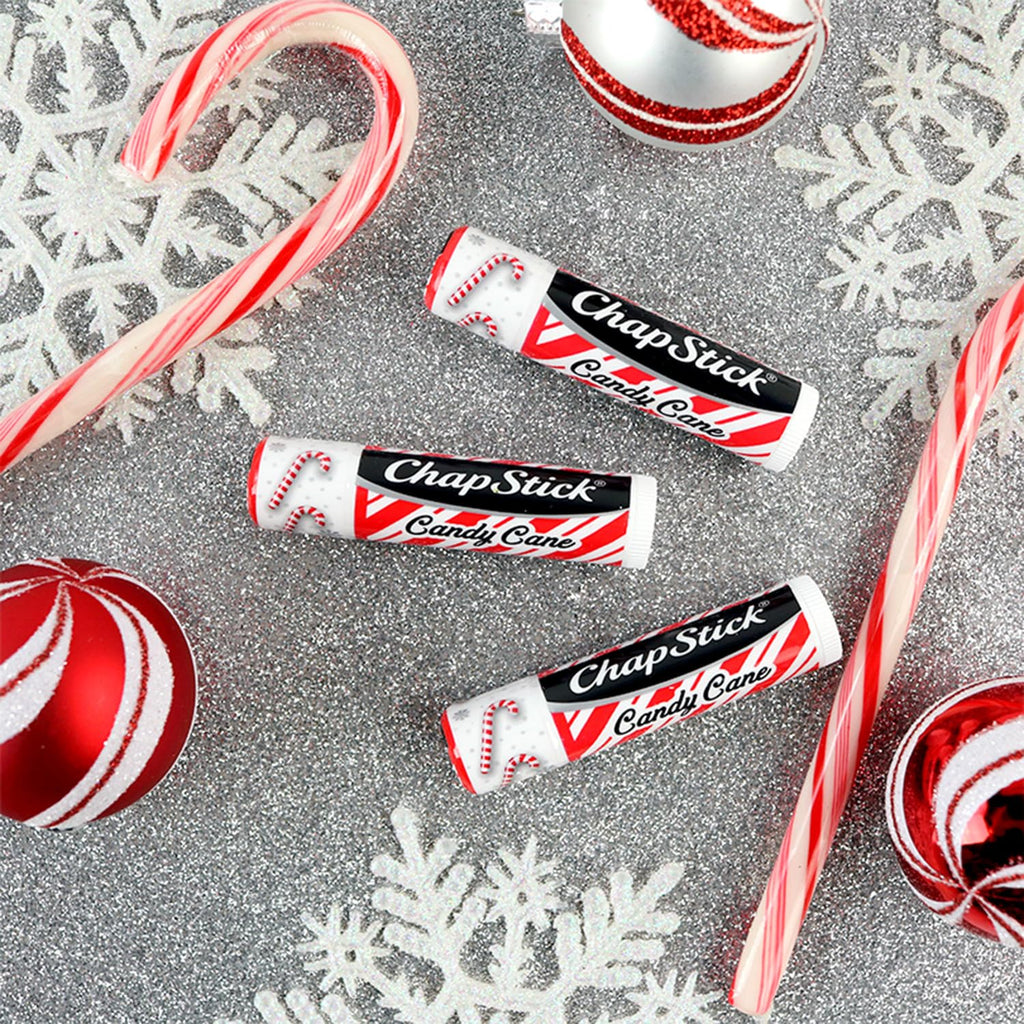 ChapStick Bulk Lip Balm – Holiday Variety 3-Packs (18 Sticks) Candy Cane, Sugar Cookie, Pumpkin Pie