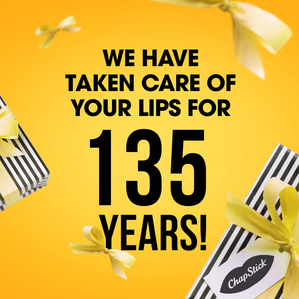 ChapStick Classic Original Lip Balm 12-Pack – Moisturizing Lip Care Bulk