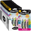 ChapStick Bulk Lip Balm – Vacation Getaway Collection (12 Sets / 36 Tubes, 0.15 oz each) – Fun Lip Care Gifts