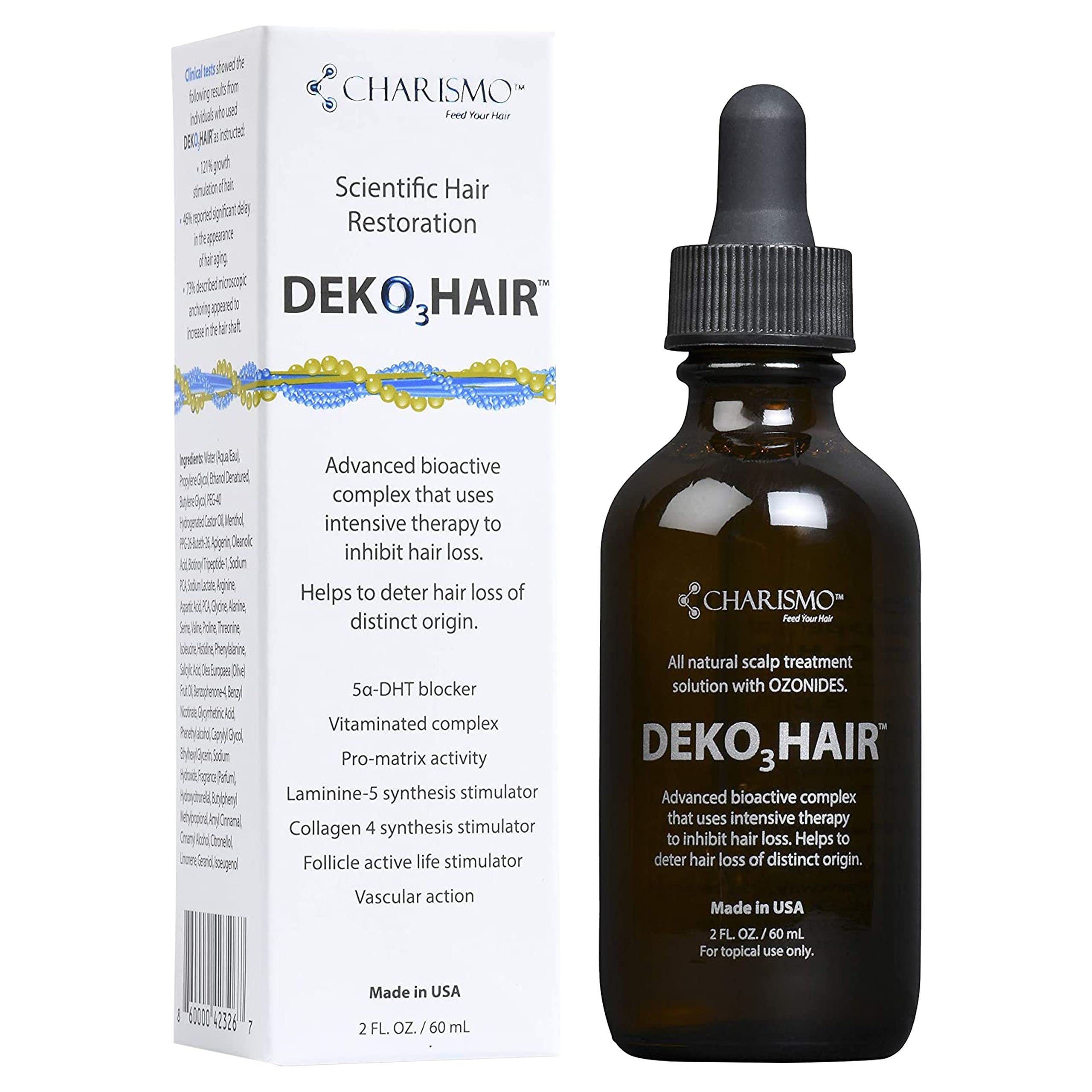 Charismo USA Dekohair Regrowth Serum — Stops Thinning, Boosts Root Volume