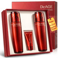 CHARMZONE Red Addition Skincare Set – Anti-Aging Toner & Emulsion with Red Wine & Pomegranate | Hydration & Radiance