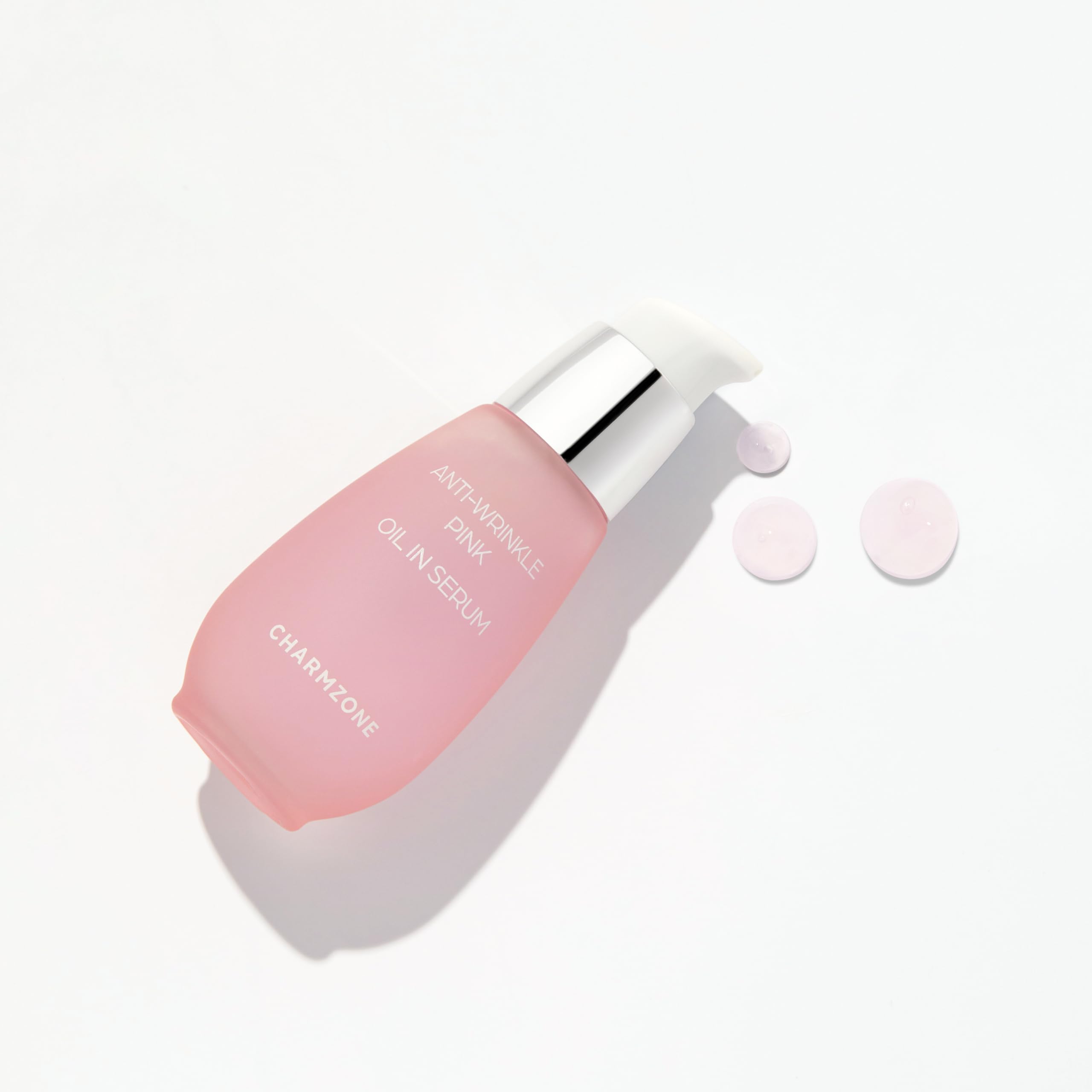 CHARMZONE Anti-Wrinkle Pink Oil-In Serum – Hydrating & Firming for Dry, Sensitive Skin | Bulgarian Damask Rose & Plant-Based Oils (1.01 fl oz)