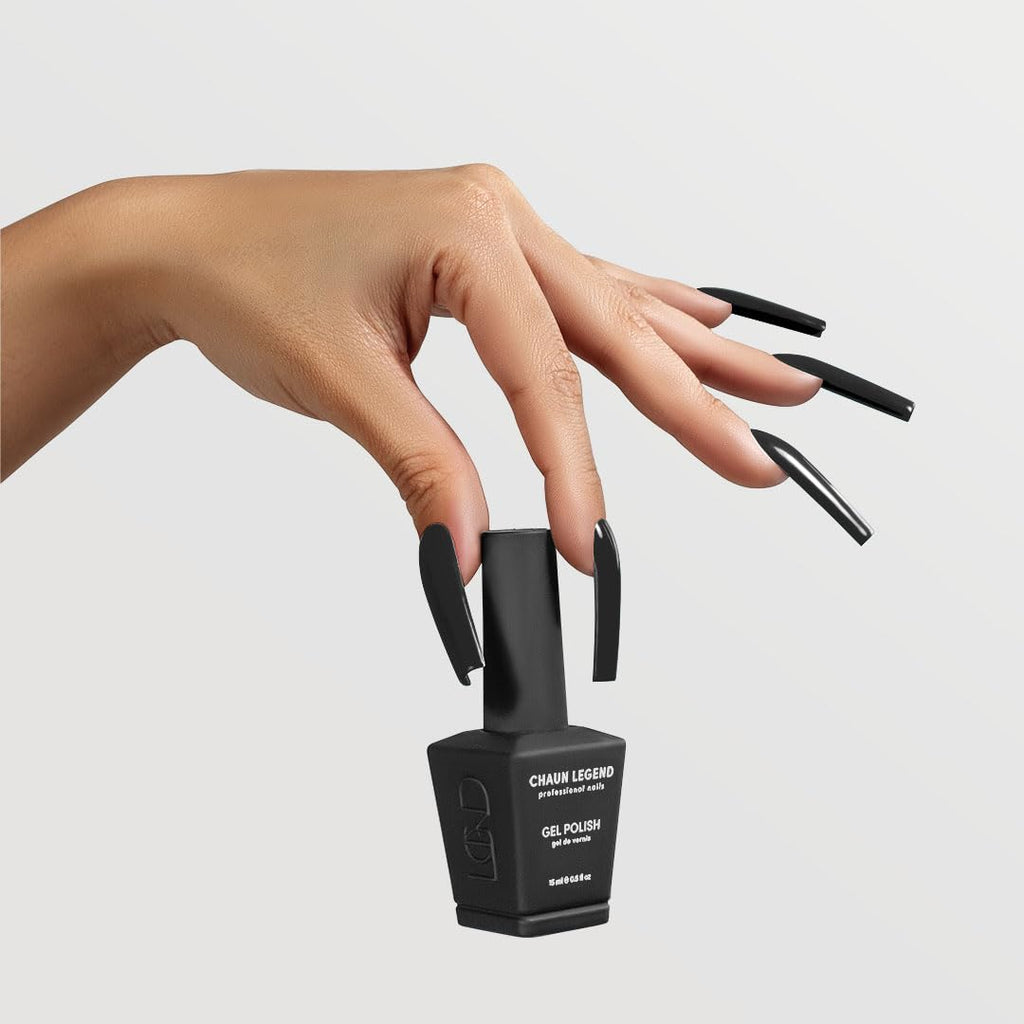 Chaun Legend UV Gel Nail Polish LG5080 Black Diamond – 0.5 oz