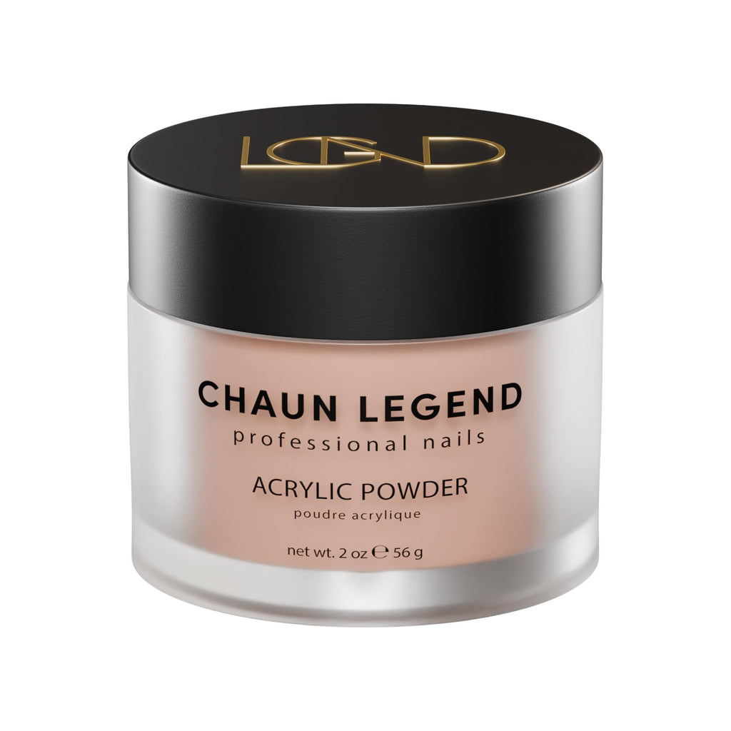 Chaun Legend Acrylic Powder 2 Oz – Long-Lasting, Bubble-Free, Self-Leveling for Salon-Quality Manicures (Runway)