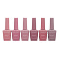 Chaun Legend UV LED Gel Nail Polish Set of 6 — Mauves + Aunties | Pro Salon-Quality Shine
