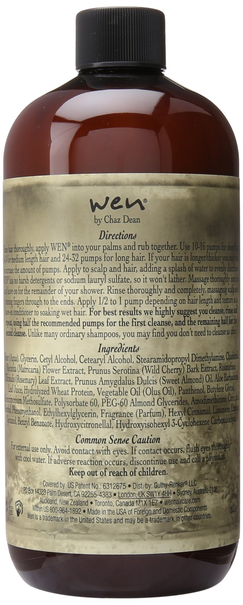Chaz Dean Wen Cleansing Conditioner Sweet Almond Mint 16 oz
