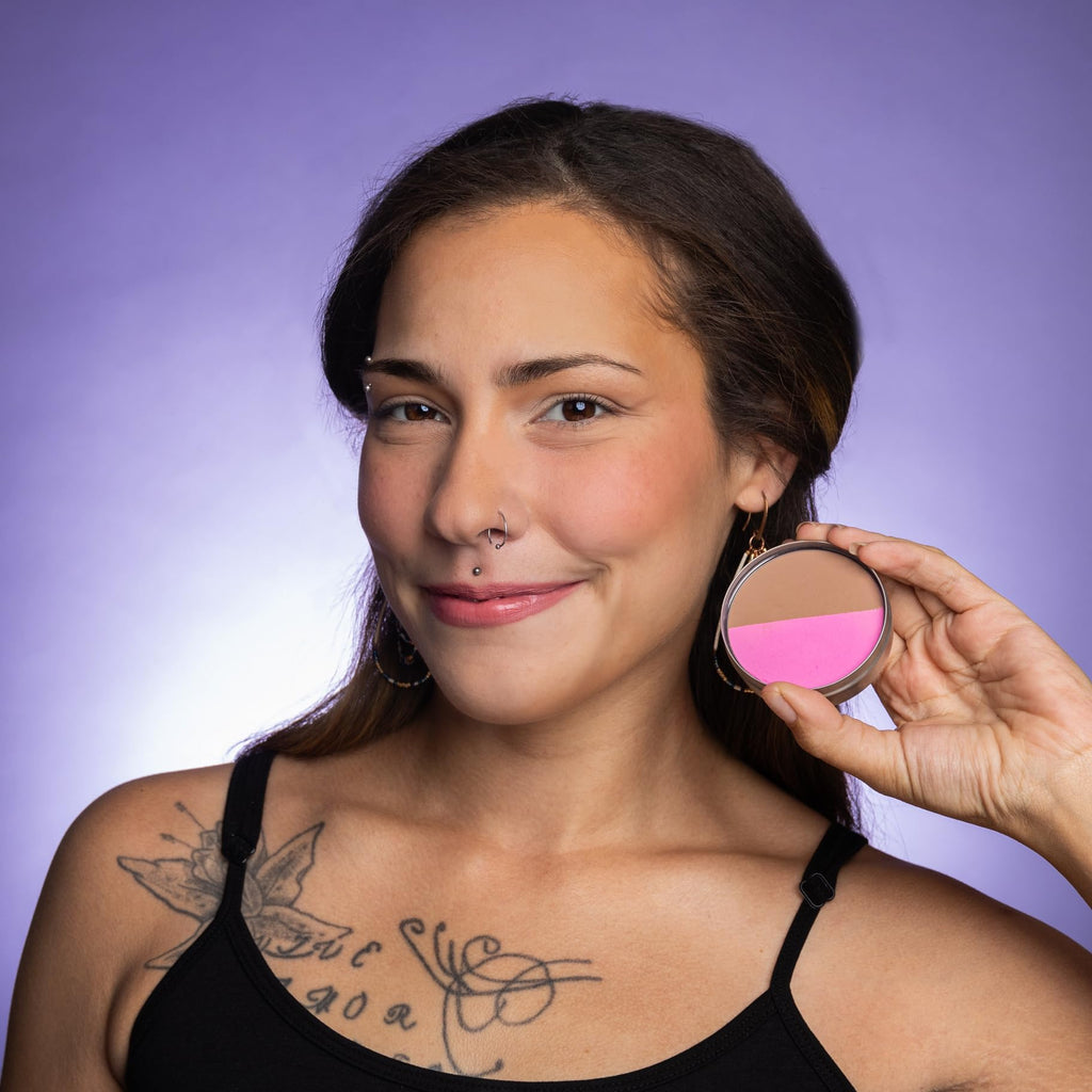 Cheekbone Balance Medium Blush/Bronzer – Talc-Free, Soft-Matte Finish, Buildable Color