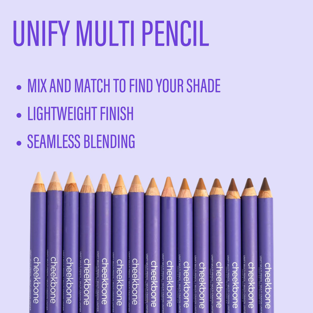 Cheekbone Unify Complexion Multi Pencil Deep 8 – Conceal, Brighten & Sculpt with a Buildable, Lightweight Vegan Formula