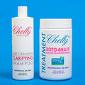 CHELLY Combo Hair Treatment Capillary Rejuvenating System – Formaldehyde-Free (32 fl oz) + Clarifying Shampoo 16 fl oz