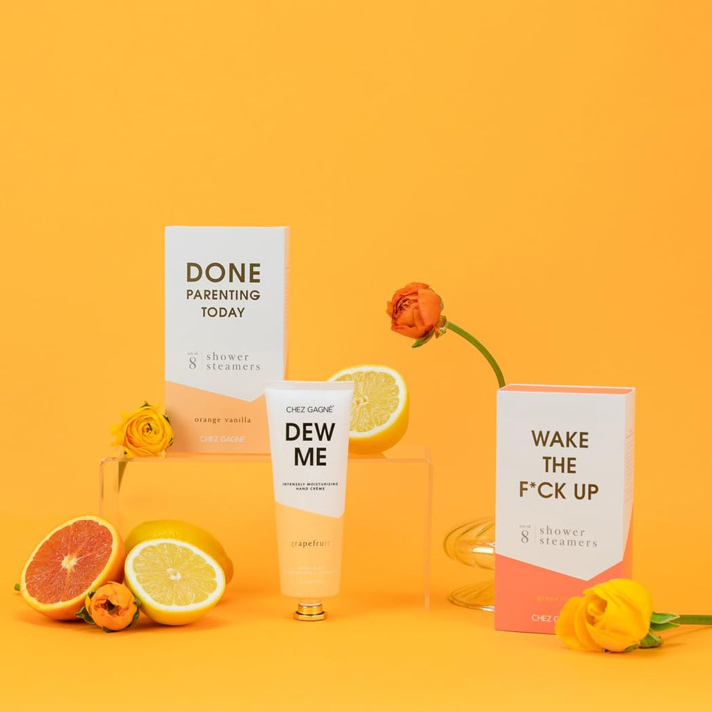 Chez Gagné Dew Me Hand Crème – Grapefruit Scented, 3.4oz, Intensely Moisturizing