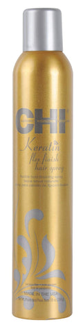 CHI Keratin Flex Finish Hair Spray 10 oz – Unisex, Pack of 2