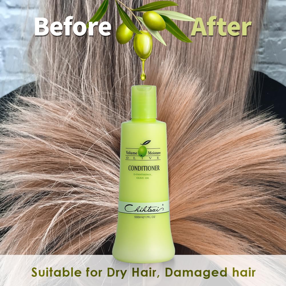 Chihtsai Volume Moisture Olive Conditioner – 17oz / 500ml