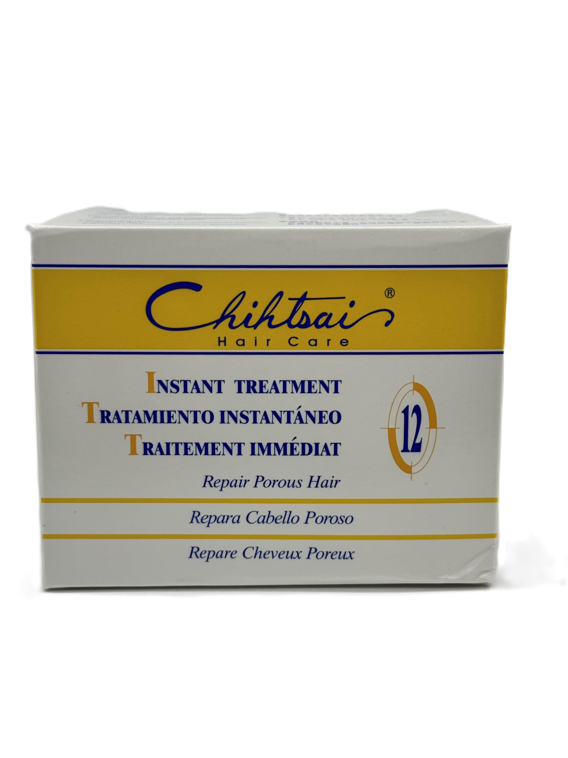 Chihtsai No.12 Instant Treatment – Porous Hair Repair Conditioner with Silk Protein & Vitamin E (5.1 oz / 150 ml)