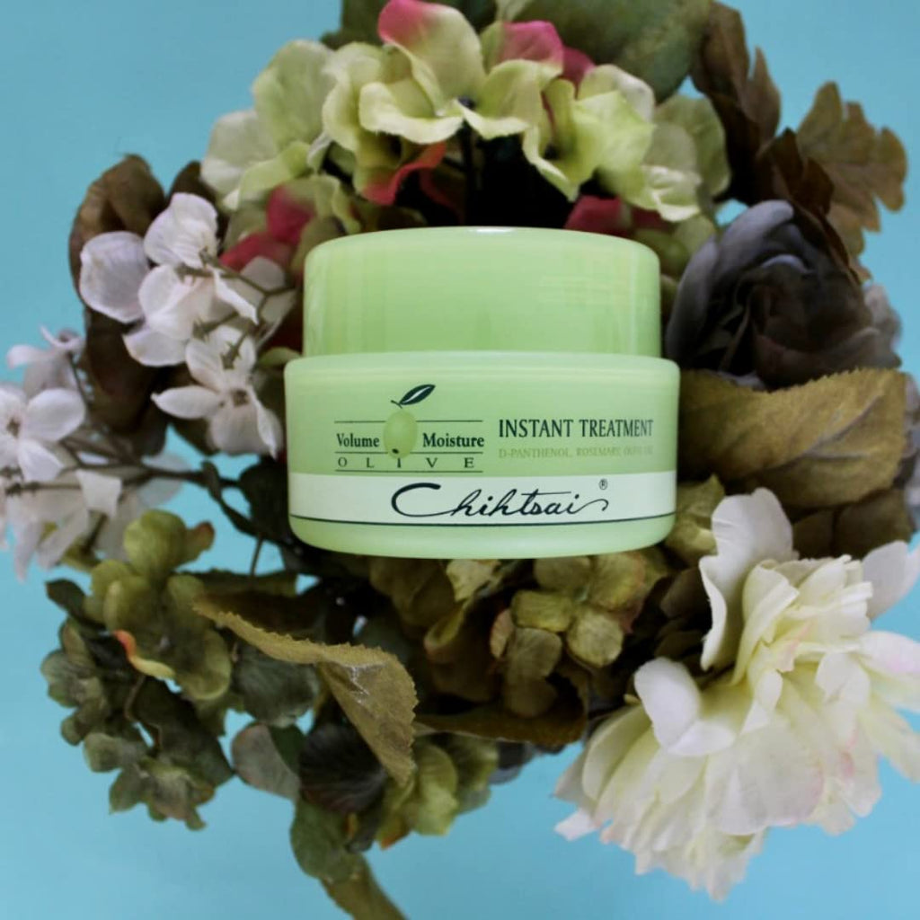 Chihtsai Olive Instant Treatment – Leave-In Hair Repair and Shine (2.7 oz / 80 ml)