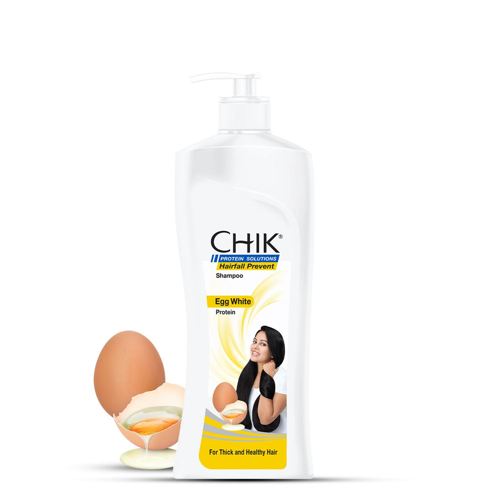 Chik Hairfall Prevent Egg Shampoo 340ml – Nourishing Egg White Protein