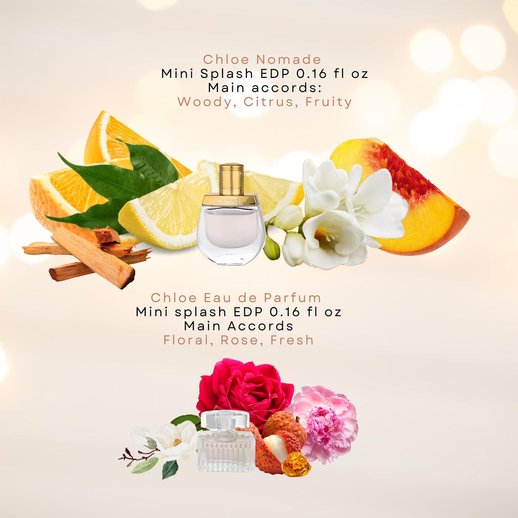 Chloe 4-Piece Mini Perfume Splash Gift Set for Women
