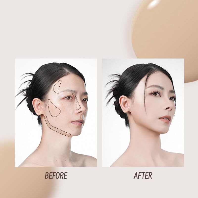 ChongTai Iskinyo Liquid Highlighter, Contour & Blusher — 2.8g (02#) Long-Lasting Moisturizing Makeup
