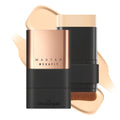 CHOSUNGAH BEAUTY Mega Fit Master Glow Stick Foundation with Brush – Shade 21 – 120H Radiant Coverage (01N Beige)