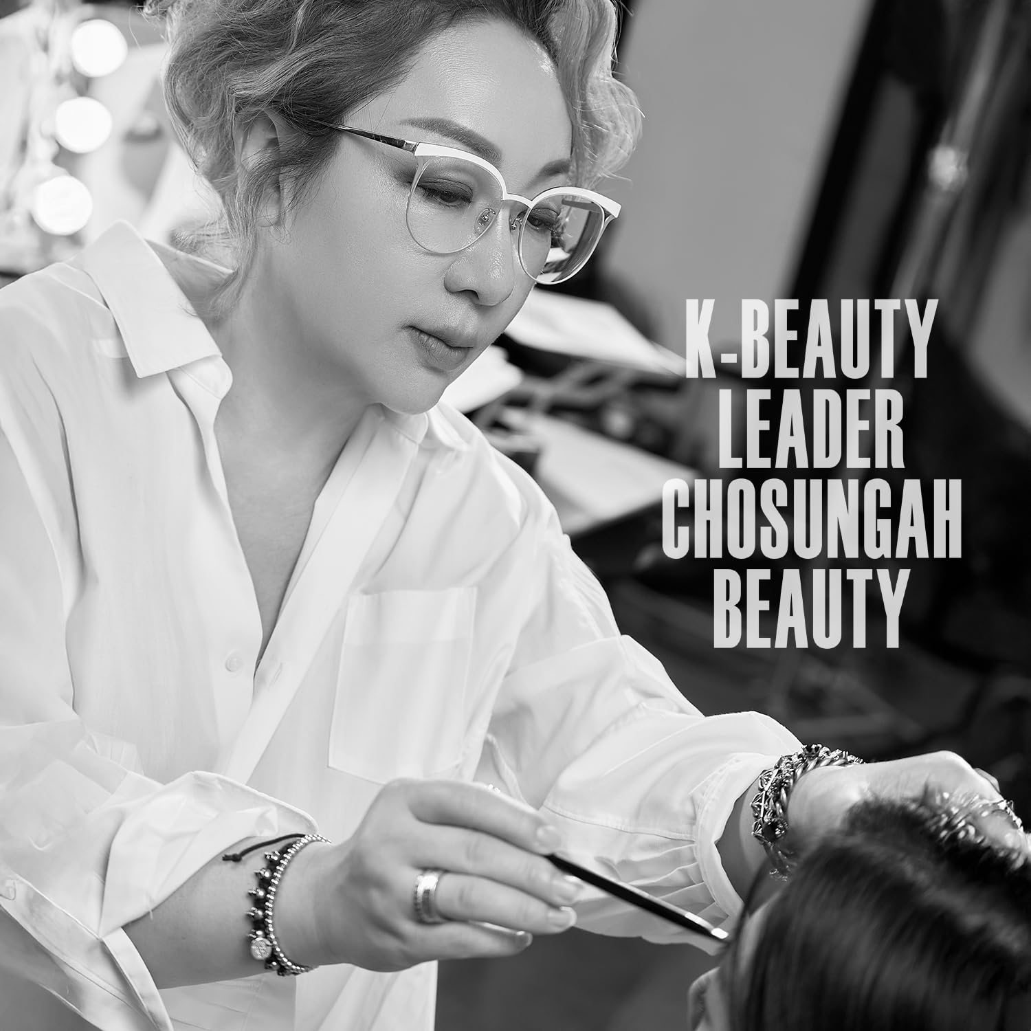 CHOSUNGAH BEAUTY Mega Fit Master Glow Stick Foundation with Built-In Brush - 0.56oz, Shade 00C Fair, 120H Long-Wear Radiant Coverage | K-Beauty