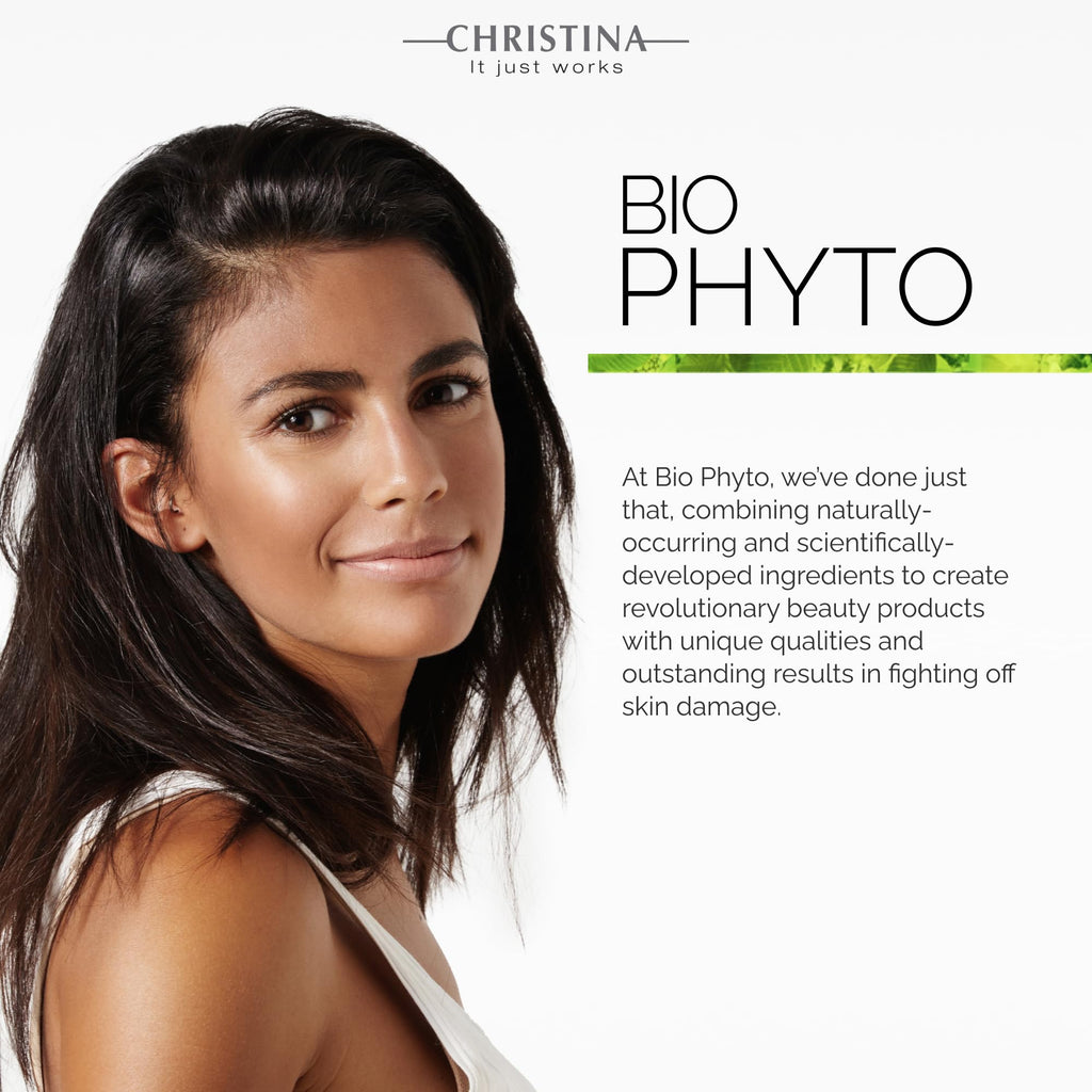 CHRISTINA Biophyto Mild Facial Cleanser – Green Tea & Cucumber, 250 ml | Soapless Daily Face Wash