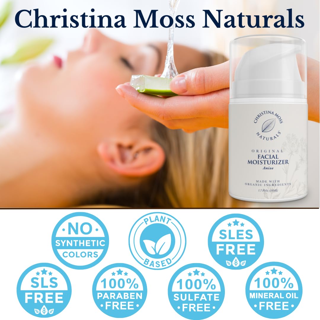 Christina Moss Naturals Original Moisturizer – Organic, Gentle, Non-Toxic Skincare