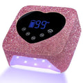 CHRISTINE SHELLY UV LED Nail Lamp 72W – Rechargeable Wireless Nail Dryer with 5 Timers