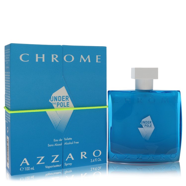 Azzaro Chrome Under The Pole Eau De Toilette Spray for Men, 3.4 oz / 100 ml