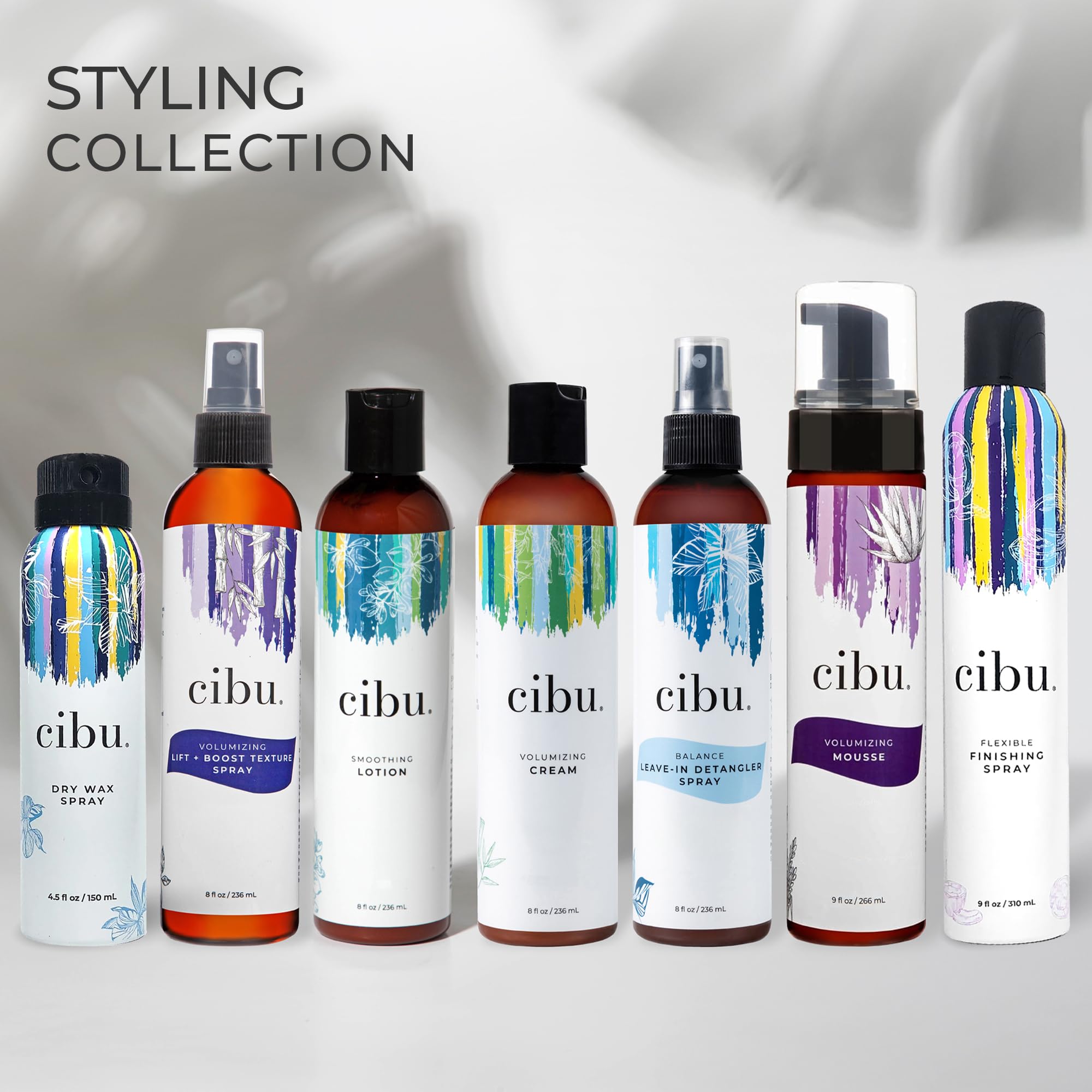 CIBU Dry Shampoo for All Hair Types | Absorbs Oil, Adds Volume, Refreshes Hair