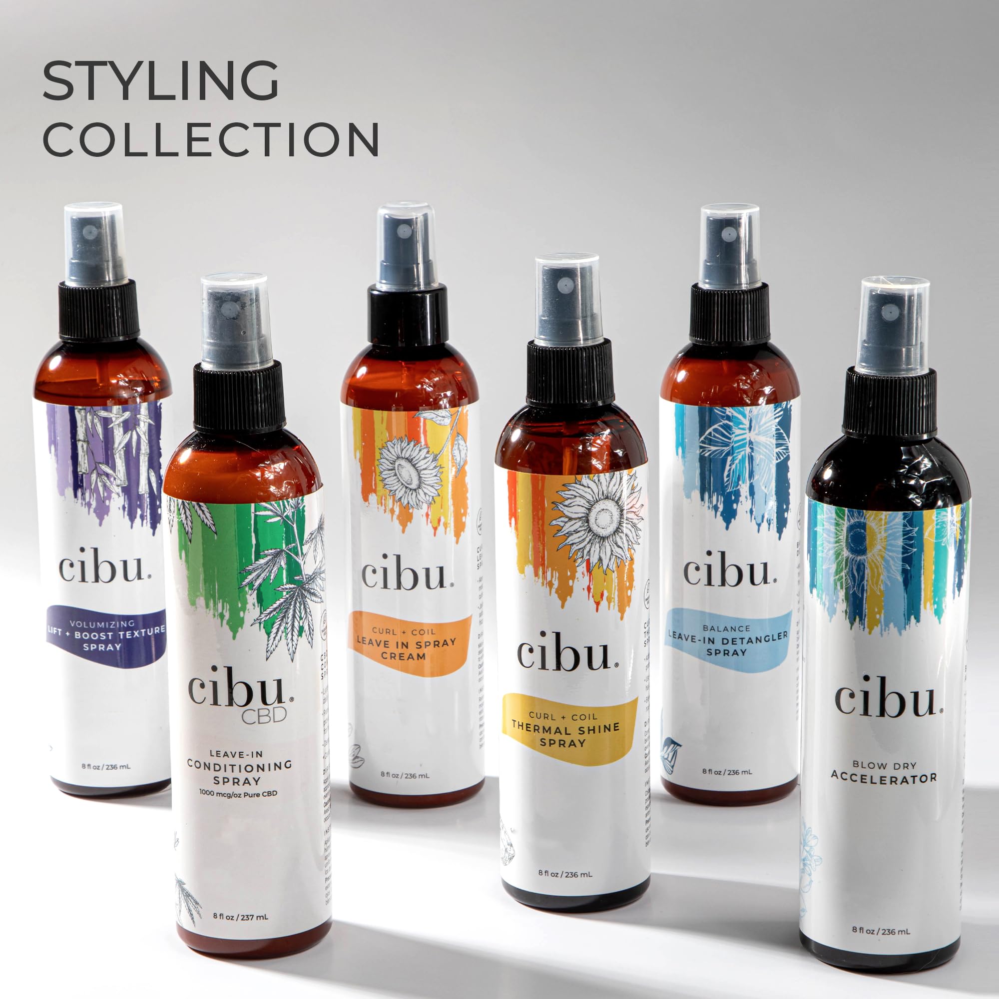 CIBU Sweeping Finishing Balm – Hydrating Hair Wax Stick for Frizz Control & Shine | 0.5oz