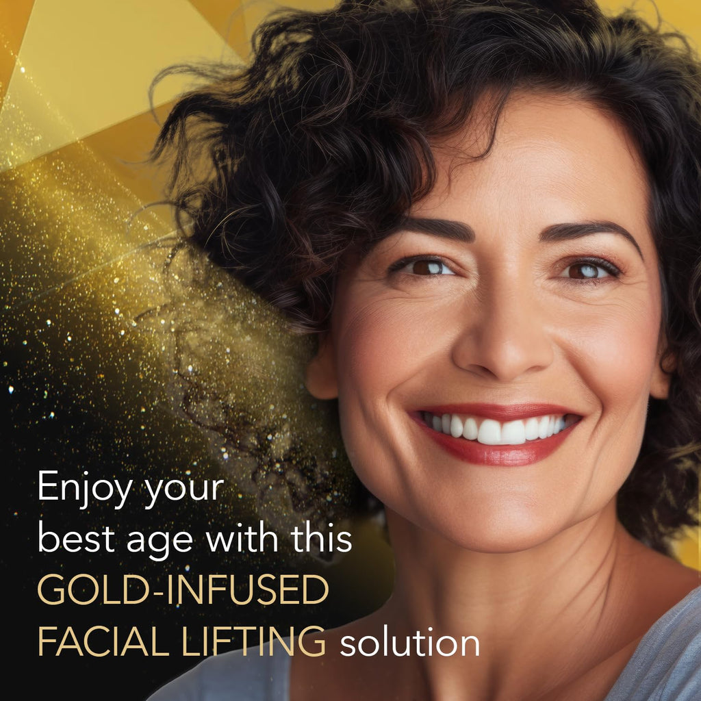 Cicatricure Gold Lift Night Cream – Overnight Anti-Aging Moisturizer with Gold, Calcium & Silicon