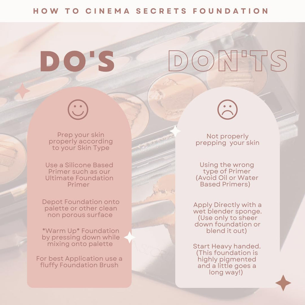 Cinema Secrets Ultimate Foundation Single 503-29 – Light-Med Beige-Pink, Pro Cream, Buildable Coverage