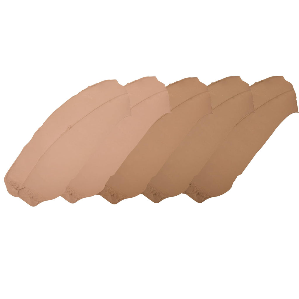 Cinema Secrets Ultimate Foundation 5-in-1 Palette – Med-Deep Pink-Beige Undertones | Buildable, Long-Wear Matte, Paraben-Free