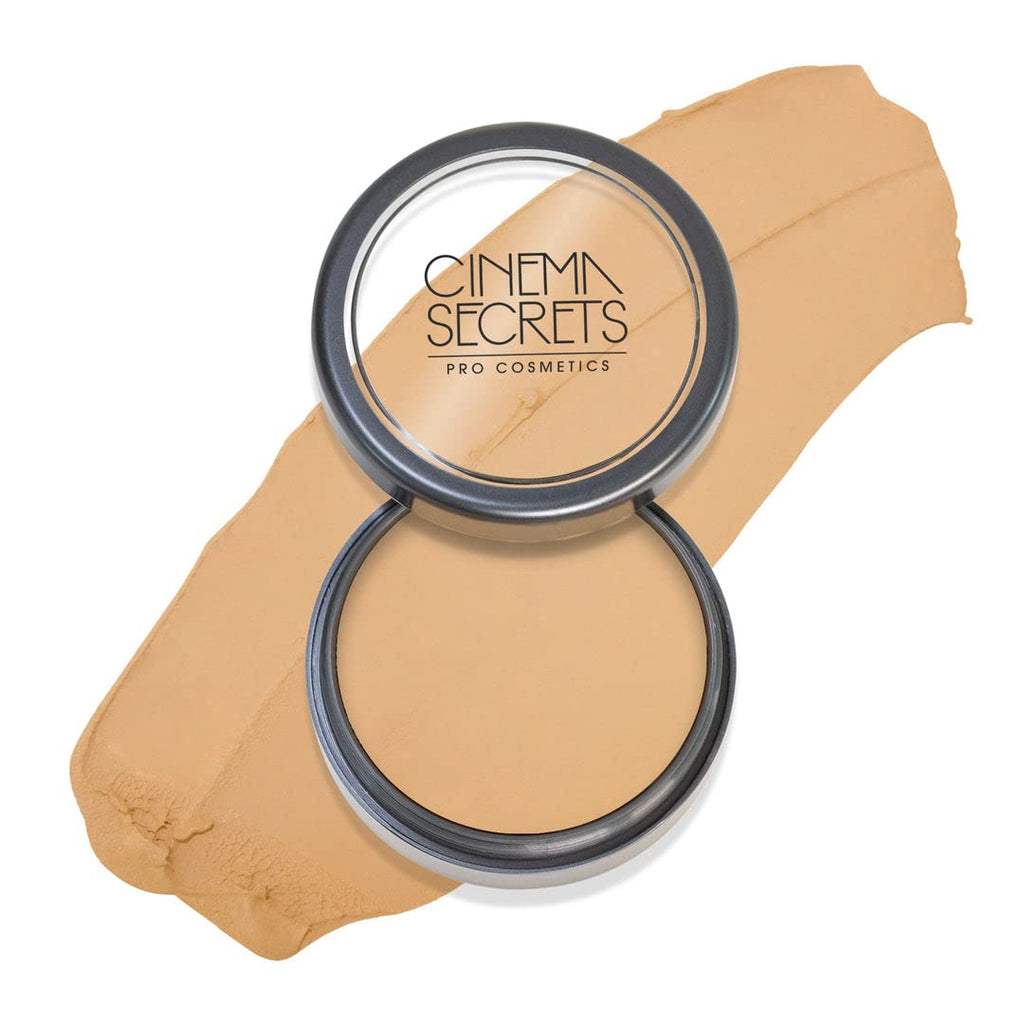 Cinema Secrets Ultimate Foundation Single 301-63A – Light-Med Beige-Yellow Undertones, Pro Cream, Buildable, Long-Wear Matte