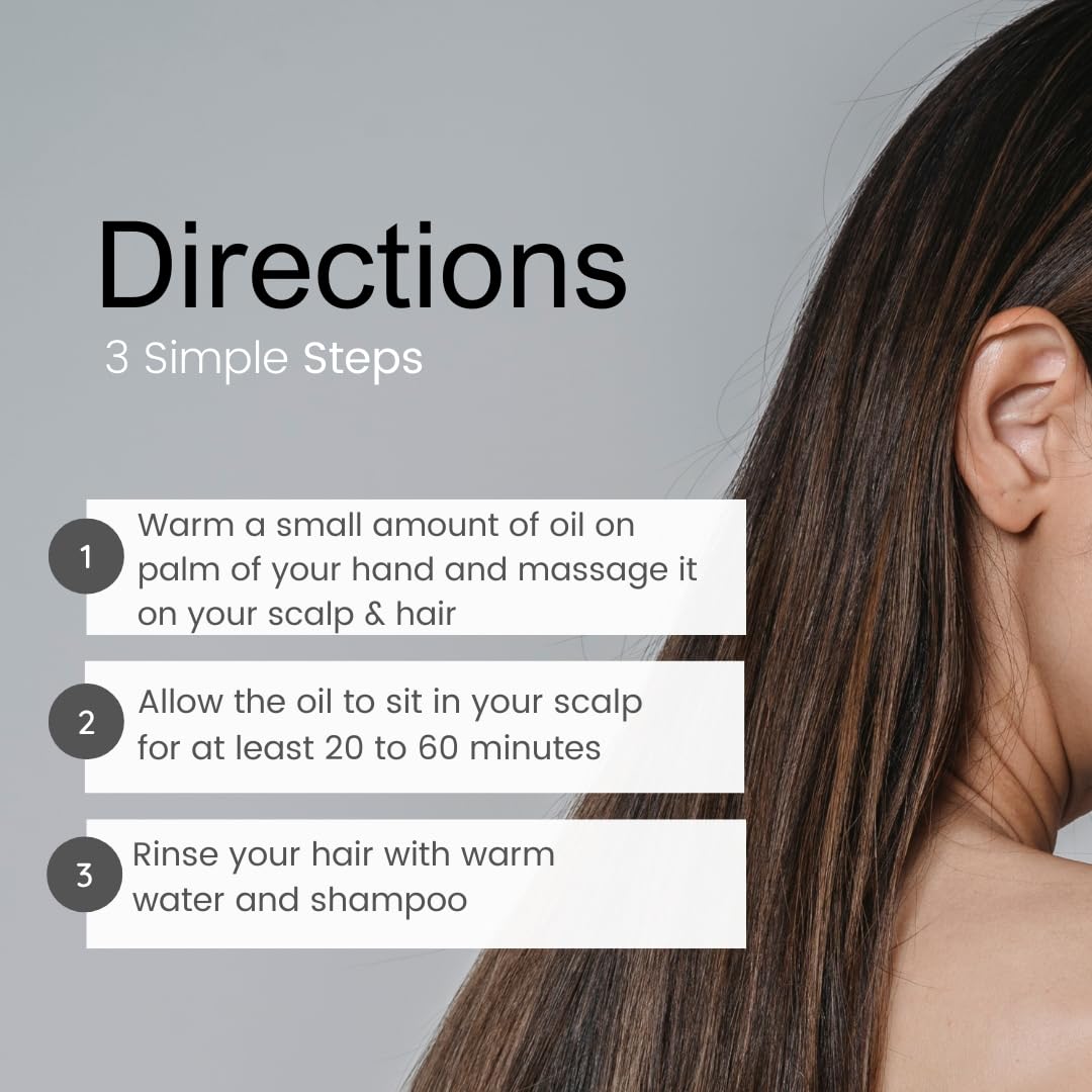 CinNoir Dr Sebi Batana Oil – 100% Raw, Organic & Cold-Pressed for Thicker, Stronger Hair (4.23 oz)