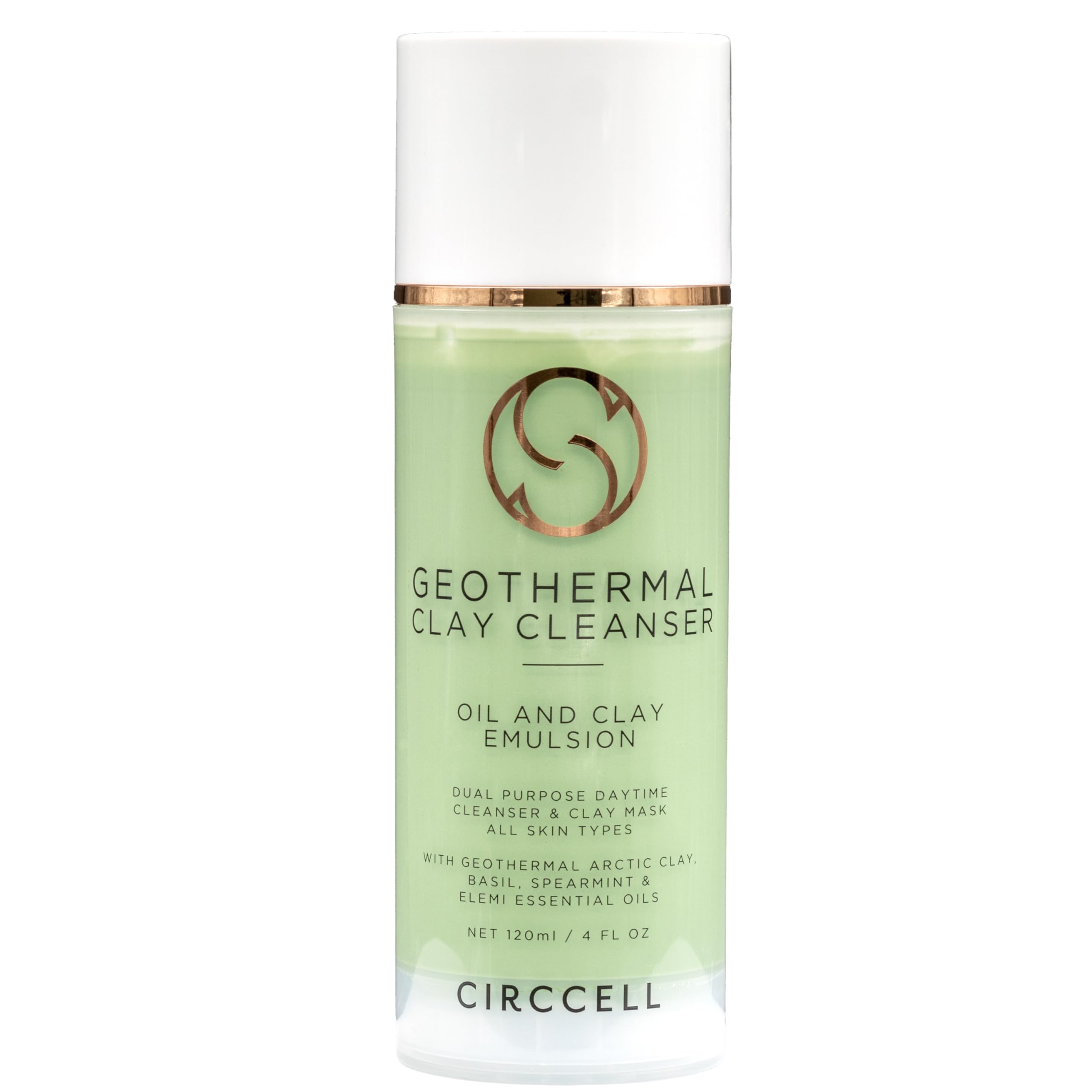 CIRCCELL Geothermal Clay Cleanser – Hydrating Arctic Clay & Essential Oils