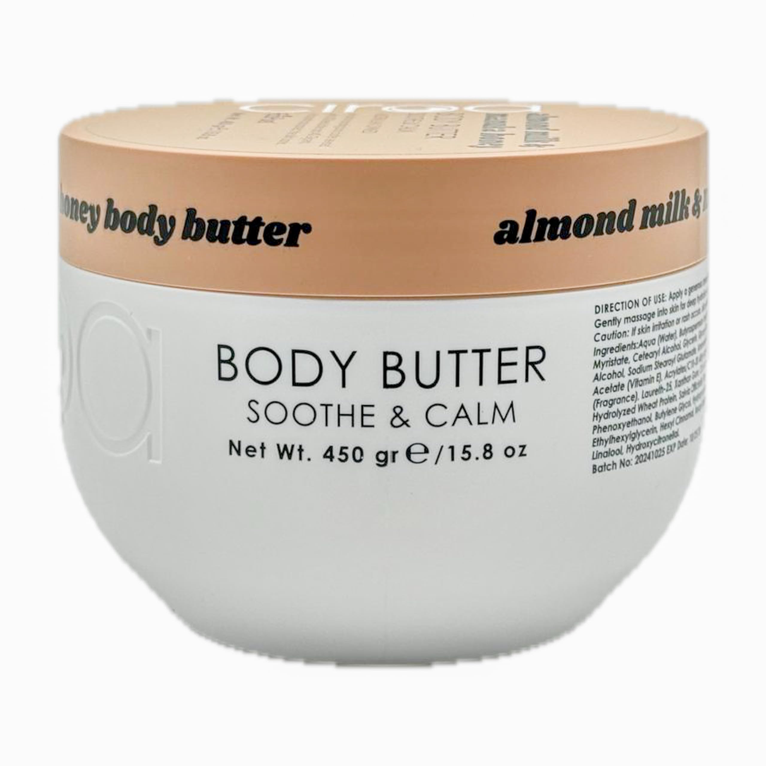 Ciroa Almond Milk & Manuka Honey Body Butter – Soothe & Calm (15.8 oz)