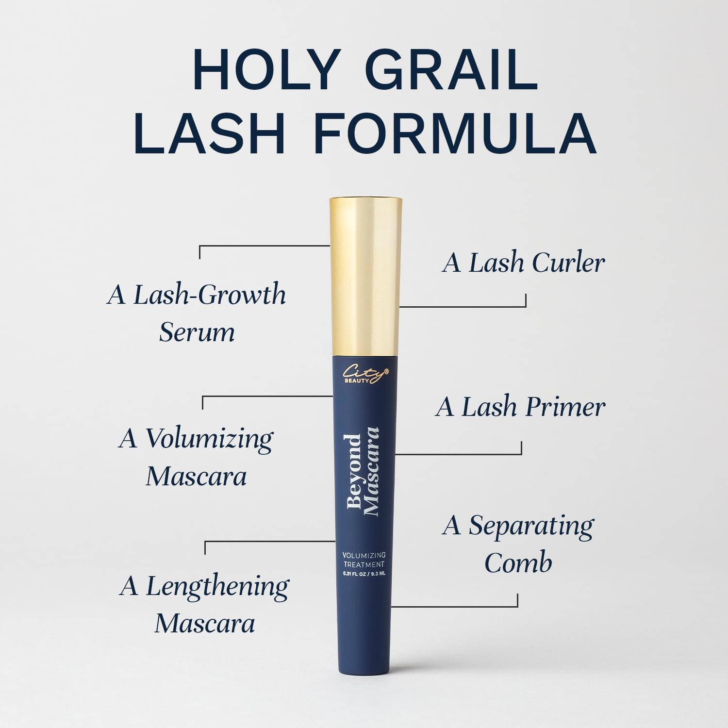 City Beauty Beyond Mascara – Volumizing Treatment for Longer, Thicker Lashes