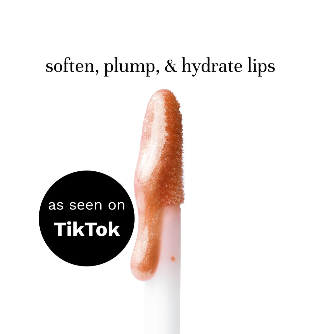 City Lips Plumping Lip Gloss in Coral Sunrise — City Beauty | Hydrating, High-Shine Lip Plumper with Hyaluronic Acid