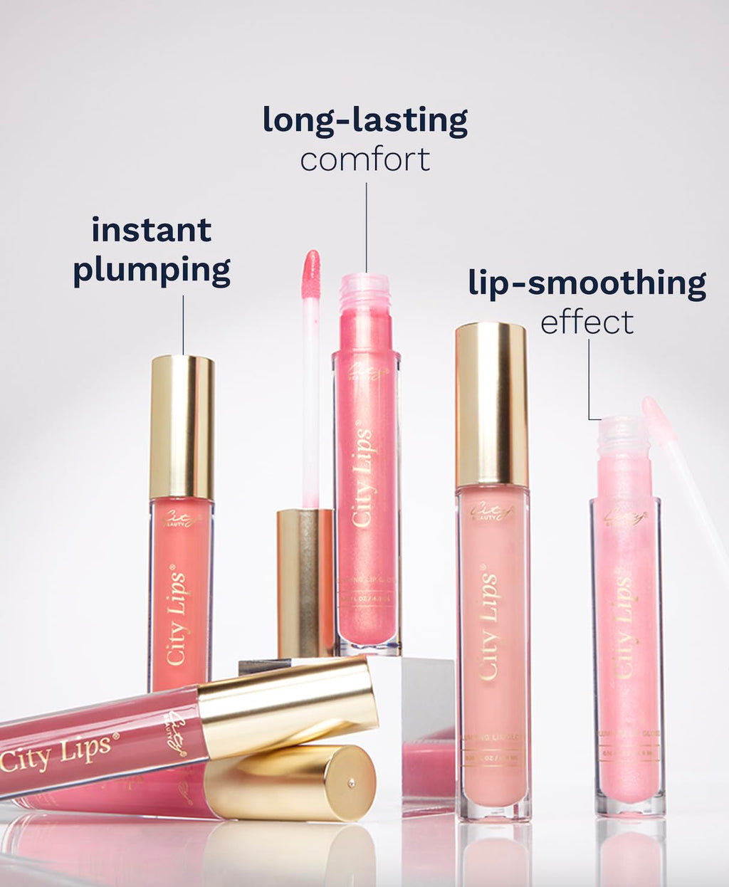 City Beauty City Lips Watermelon Plumping Lip Gloss – Hydration & High Shine