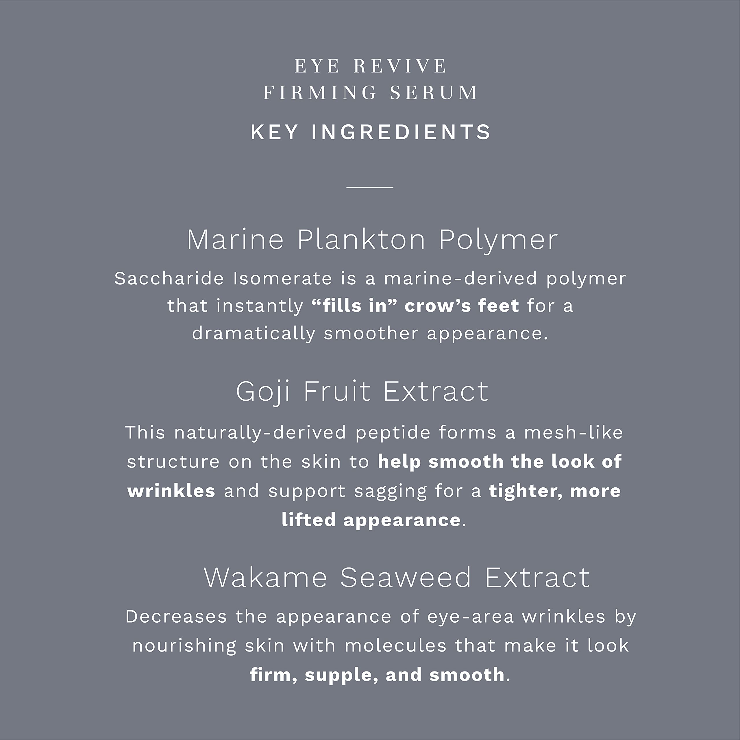 City Beauty Eye Revive Firming Serum – Firm, Hydrate & Tighten Under-Eye Skin | Cruelty-Free