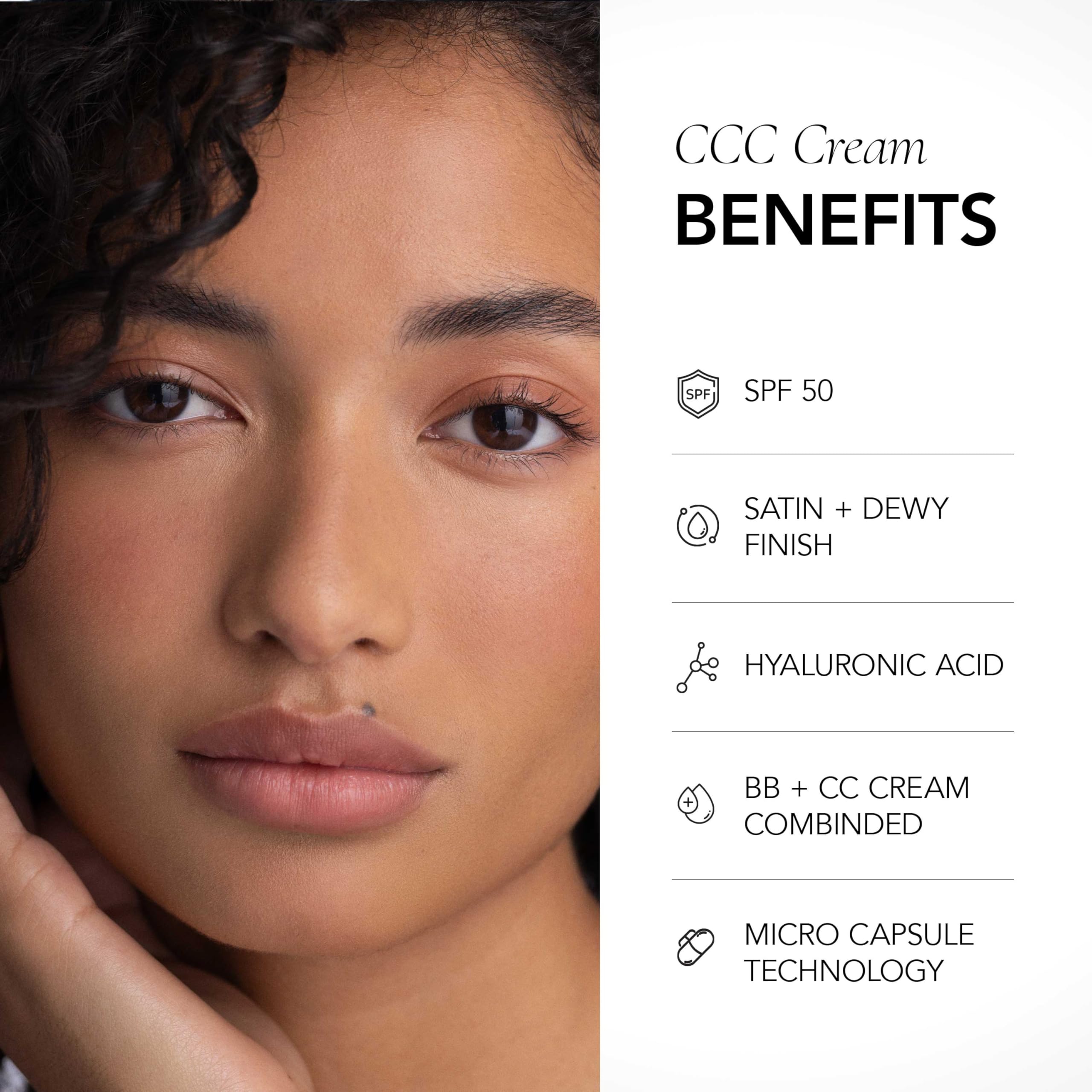 CLE Cosmetics CCC Cream Olive Medium Deep 406 SPF 50 — Color Correcting Foundation & Sunscreen
