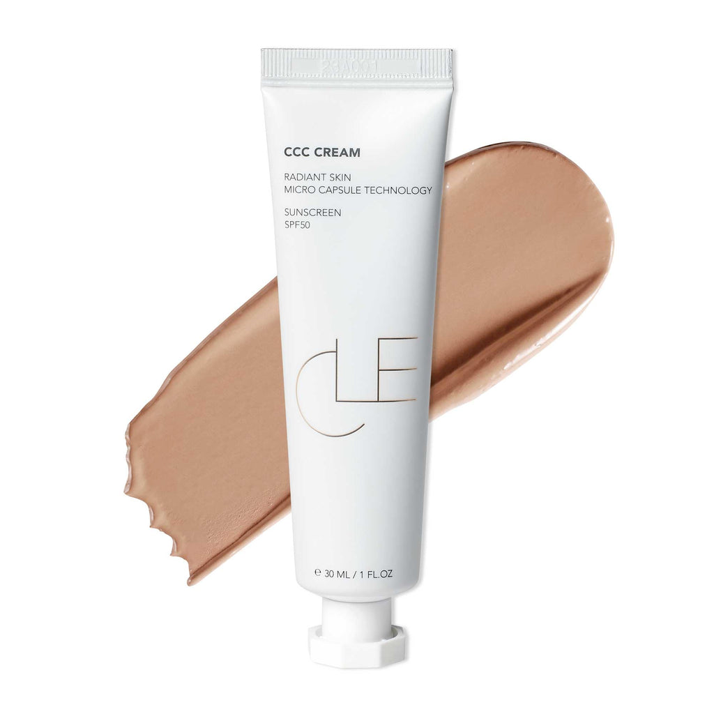 CLE Cosmetics CCC Cream Golden Medium 301 SPF 50 – Color Correcting Lightweight Foundation (BB/CC Hybrid)