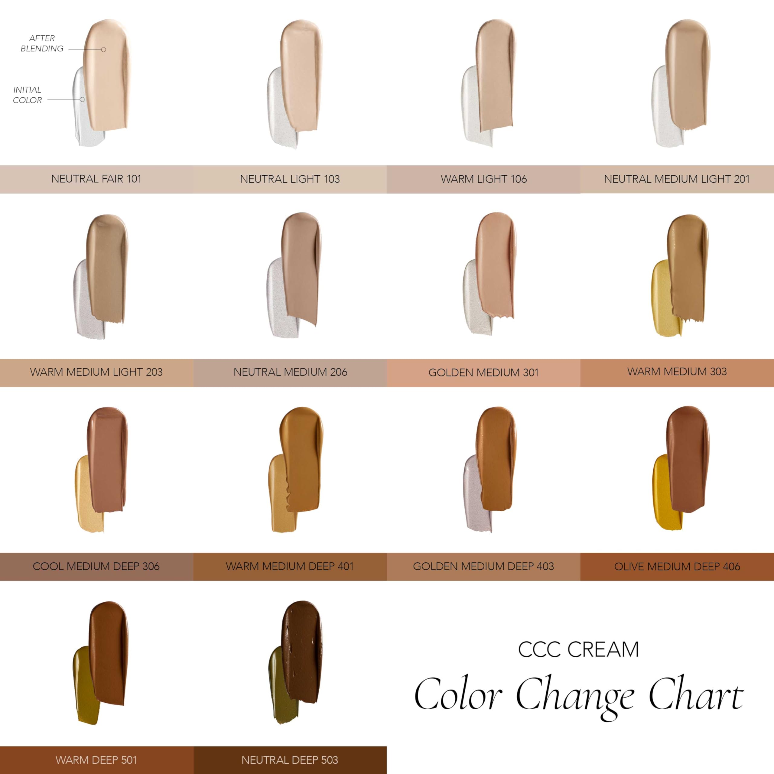 CLE Cosmetics CCC Cream Golden Medium 301 SPF 50 – Color Correcting Lightweight Foundation (BB/CC Hybrid)