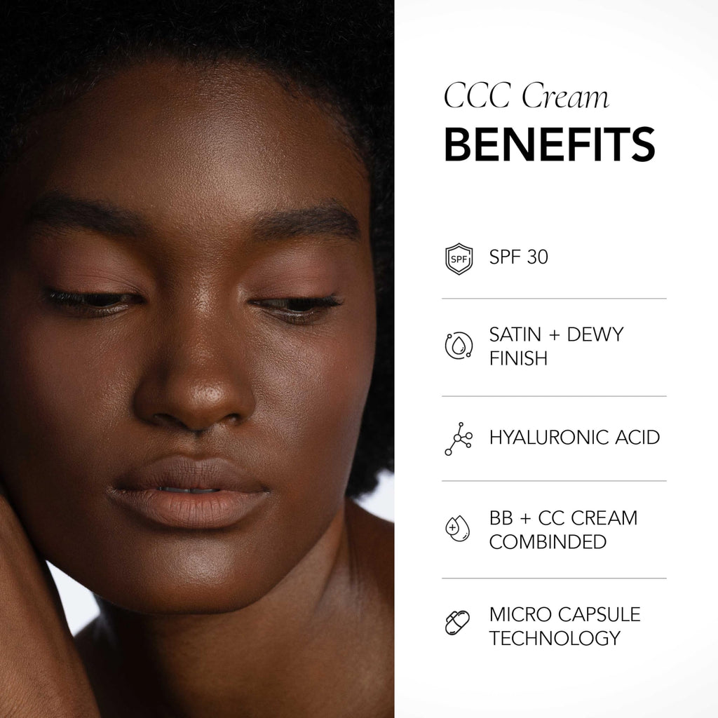 CLE Cosmetics CCC Cream Warm Deep 501 SPF 30 – Color Correcting BB/CC Hybrid Foundation