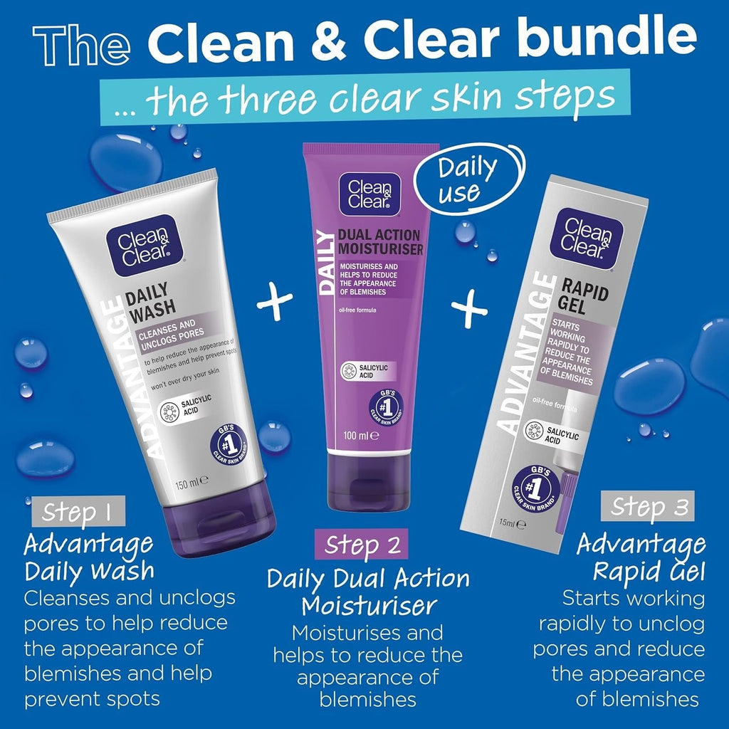 Clean & Clear Advantage Quick Clear Treatment Gel 15ml – Spot Care