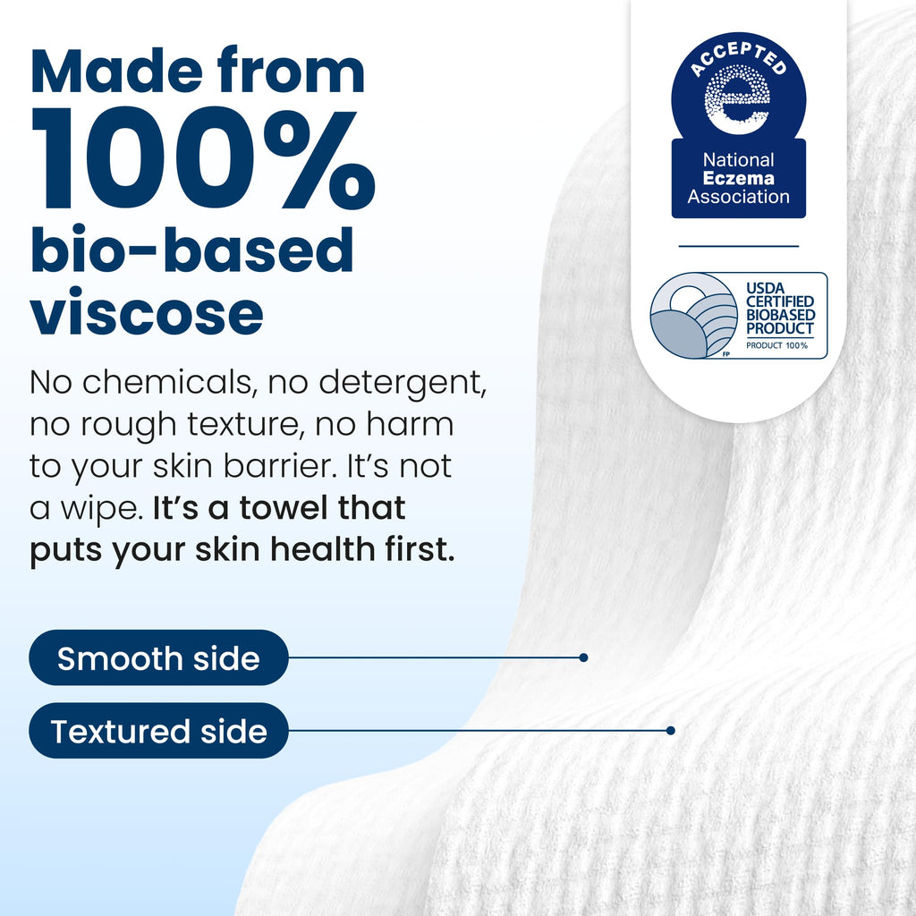 Clean Skin Club Clean Towels XL – 6 Pack, 300 Single-Use Facial Towels (Dermatologist-Tested & Vegan)