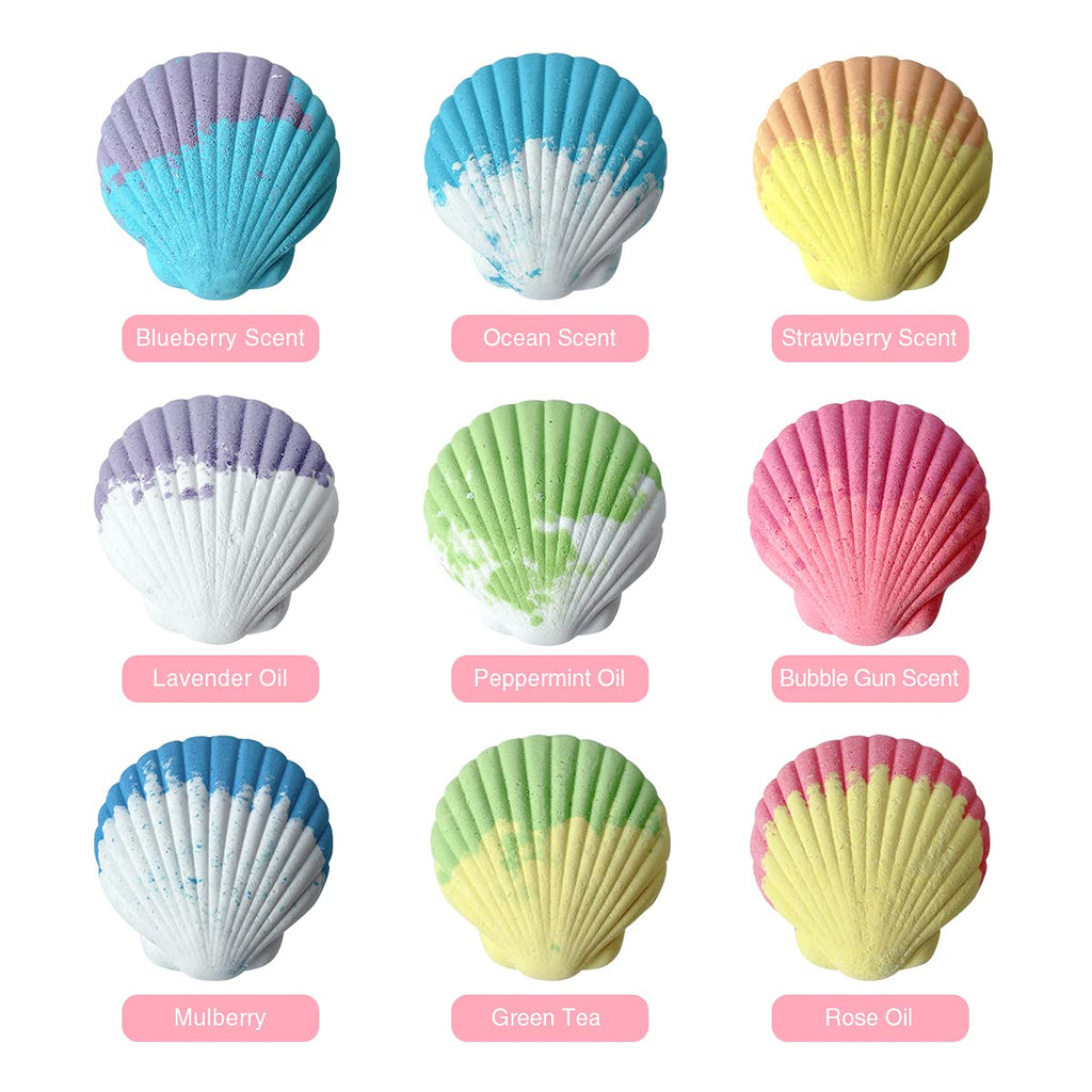 Clear and Fresh Skin-Safe Magic Shell Bath Bombs — Surprise Jewelry for Kids