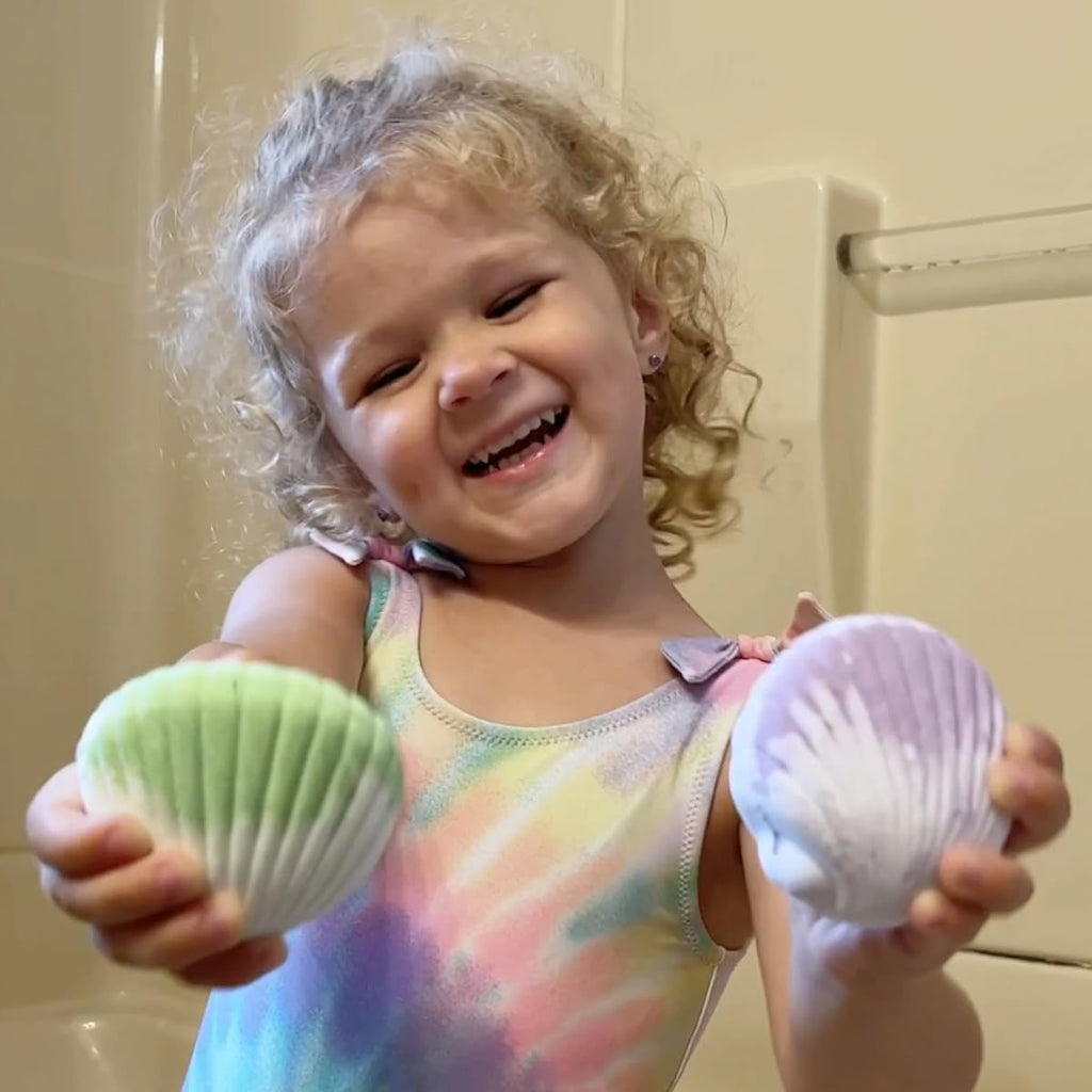 Clear and Fresh Skin-Safe Magic Shell Bath Bombs — Surprise Jewelry for Kids